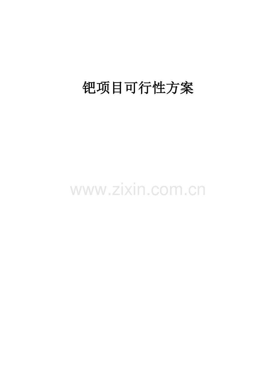 2025年钯项目可行性方案.docx_第1页