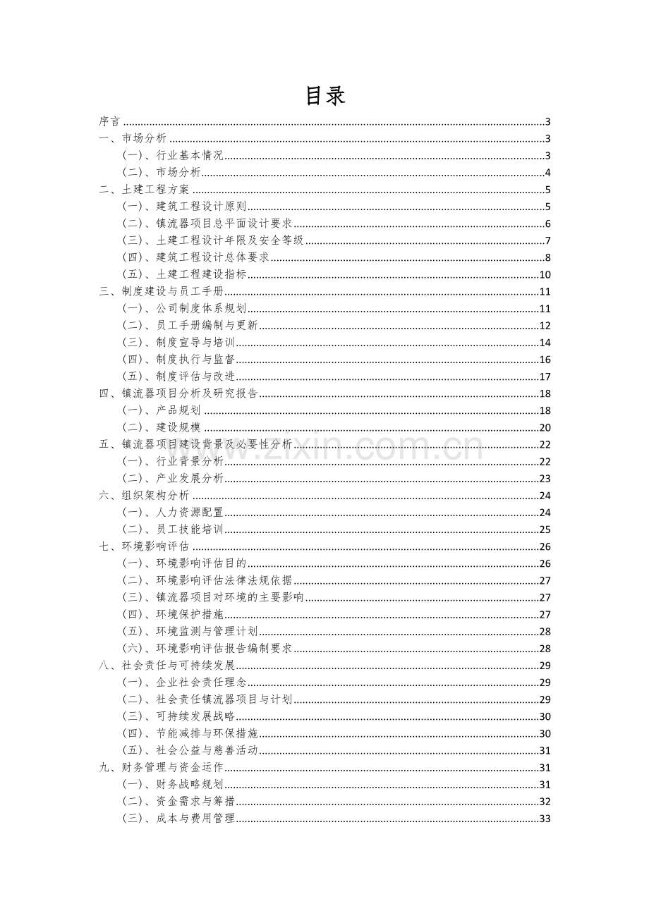 2025年镇流器项目分析报告.docx_第2页