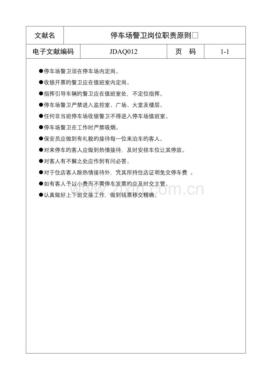 市场岗位职责标准.doc_第1页