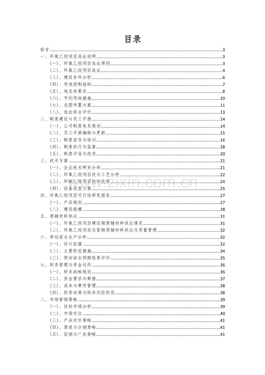 2024年环氧乙烷项目可行性分析报告.docx_第2页
