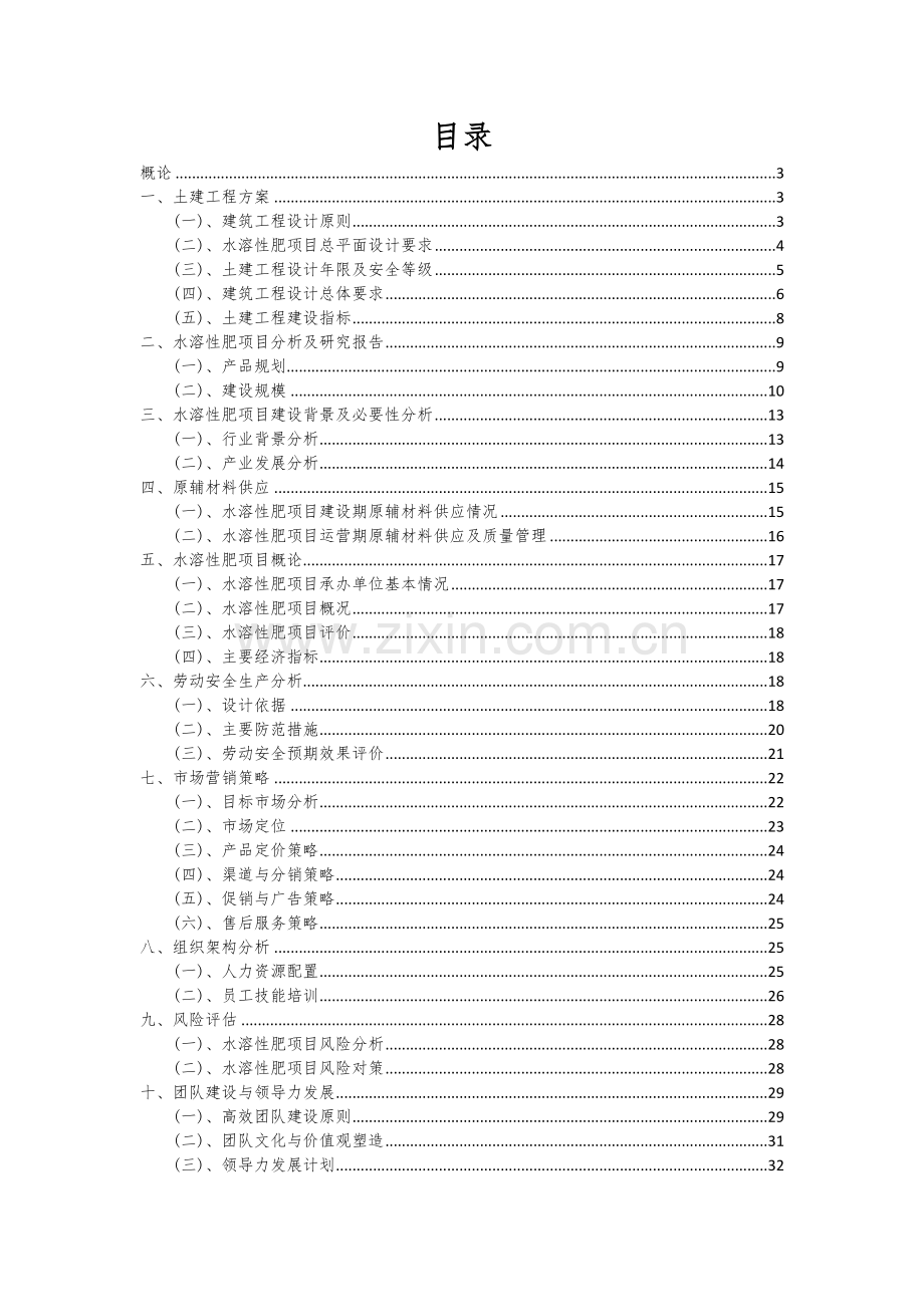 2025年水溶性肥项目分析报告.docx_第2页