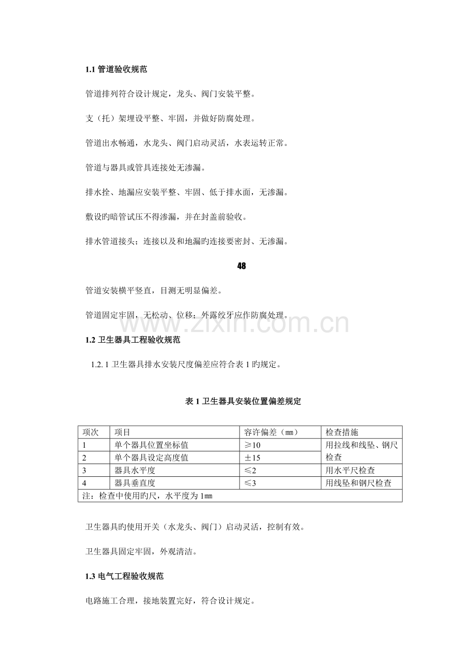 家居装饰装修工程验收规范.doc_第2页