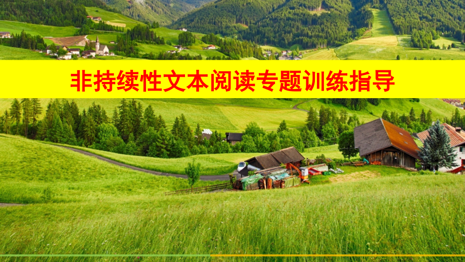 非连续性文本阅读专题训练指导.pptx_第1页