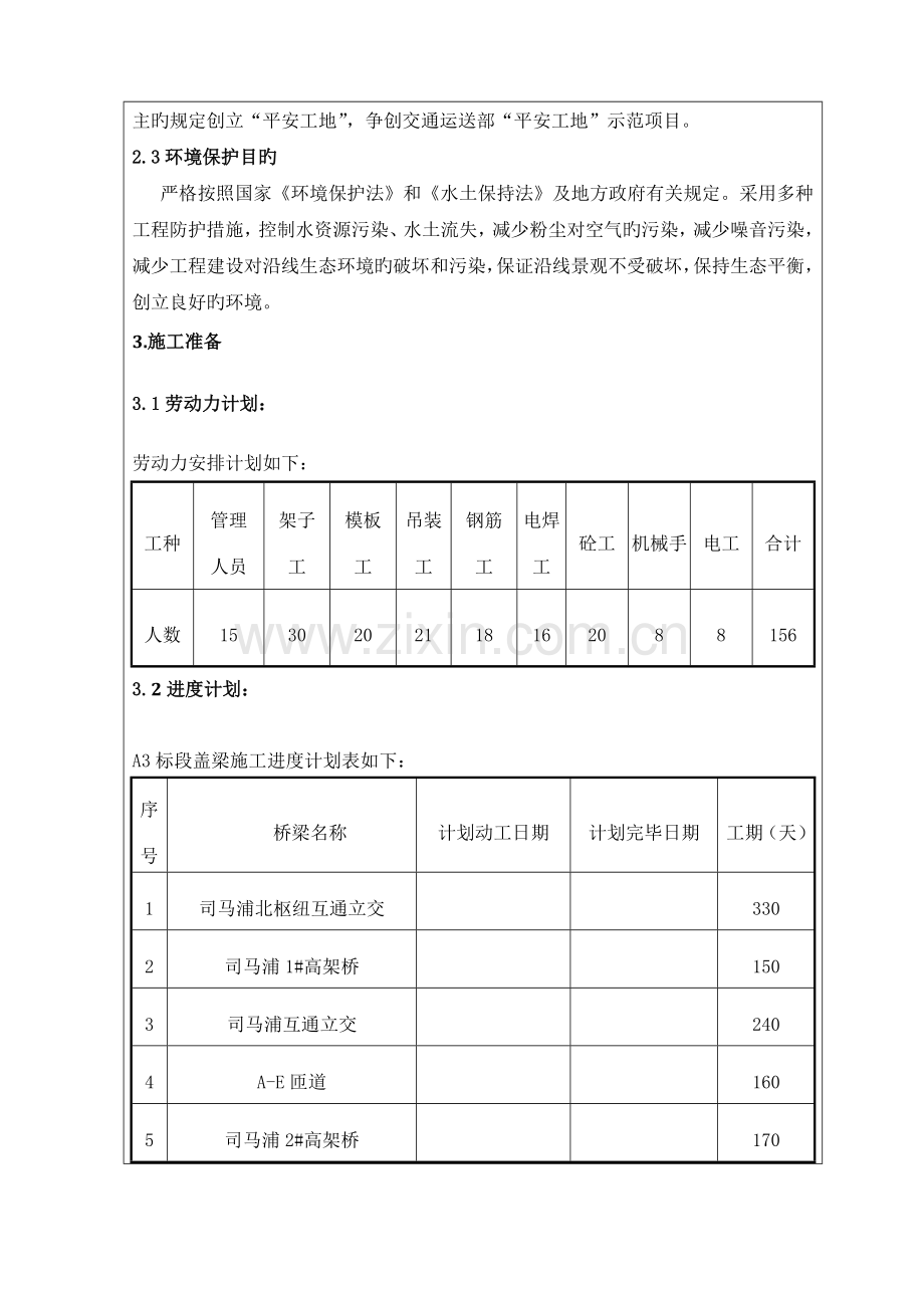 揭惠A标段司马浦北枢纽主线桥盖梁施工级技术交底.doc_第2页