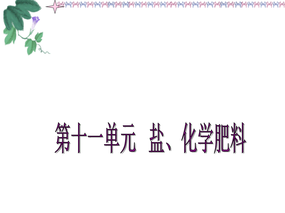 九年级化学第十一单元盐化肥总复习.pptx_第1页