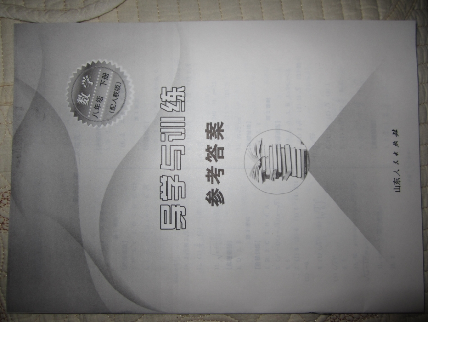 新人教版八年级下数学-导学与训练答案.pptx_第2页