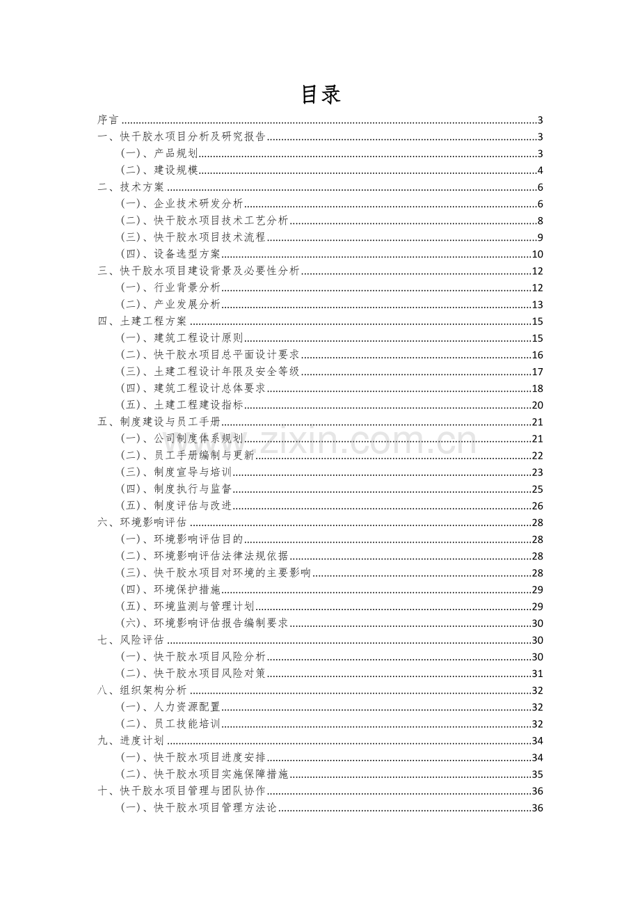 2025年快干胶水项目调研报告.docx_第2页