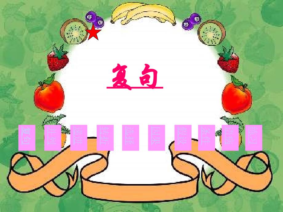 九年级上册人教版语文语法：复句.pptx_第1页