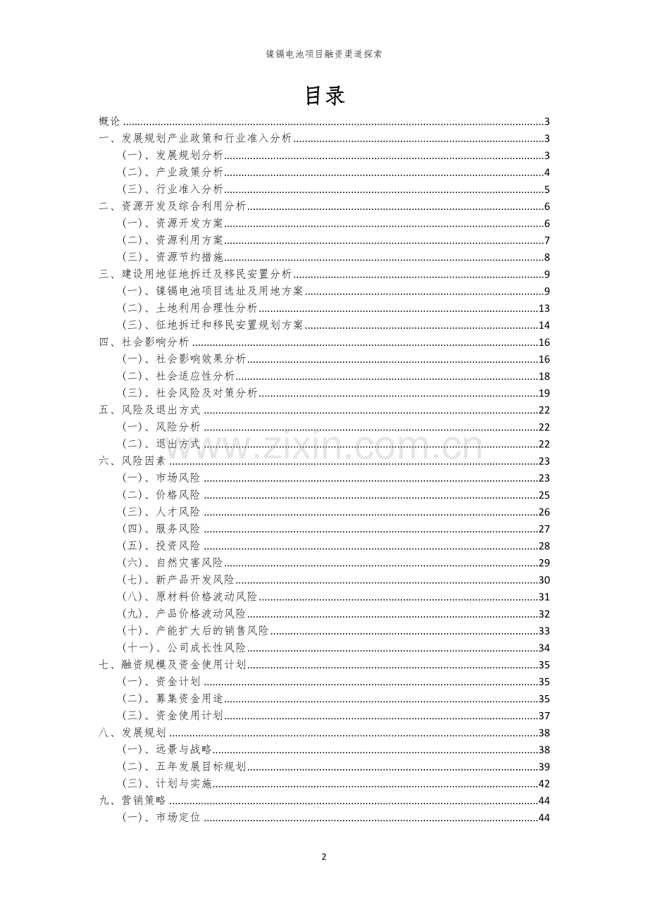 镍镉电池项目融资渠道探索.docx_第2页