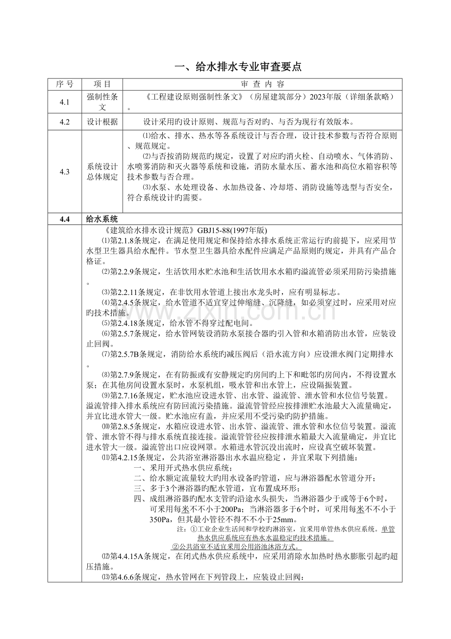 安装工程施工图审查要点.doc_第1页