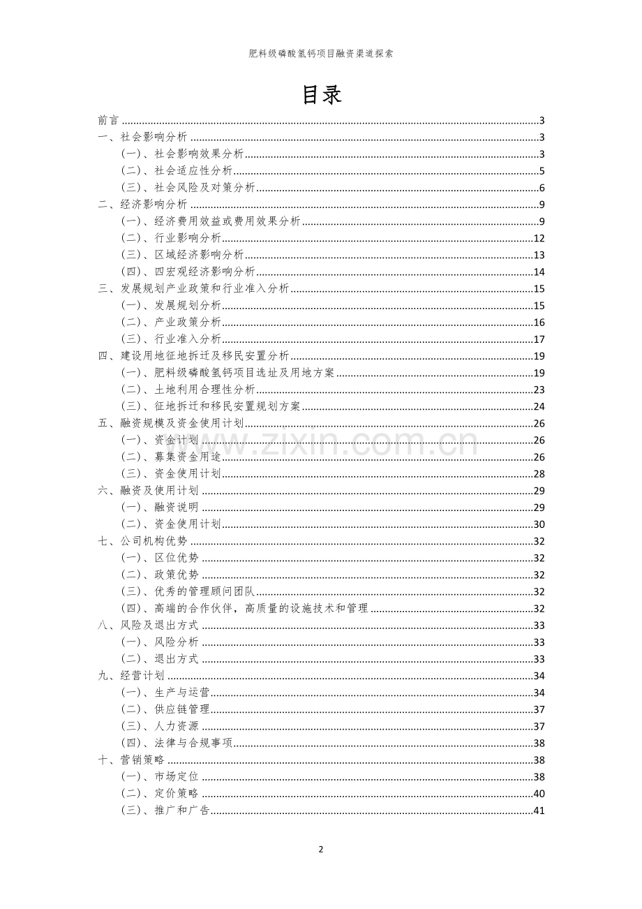 肥料级磷酸氢钙项目融资渠道探索.docx_第2页