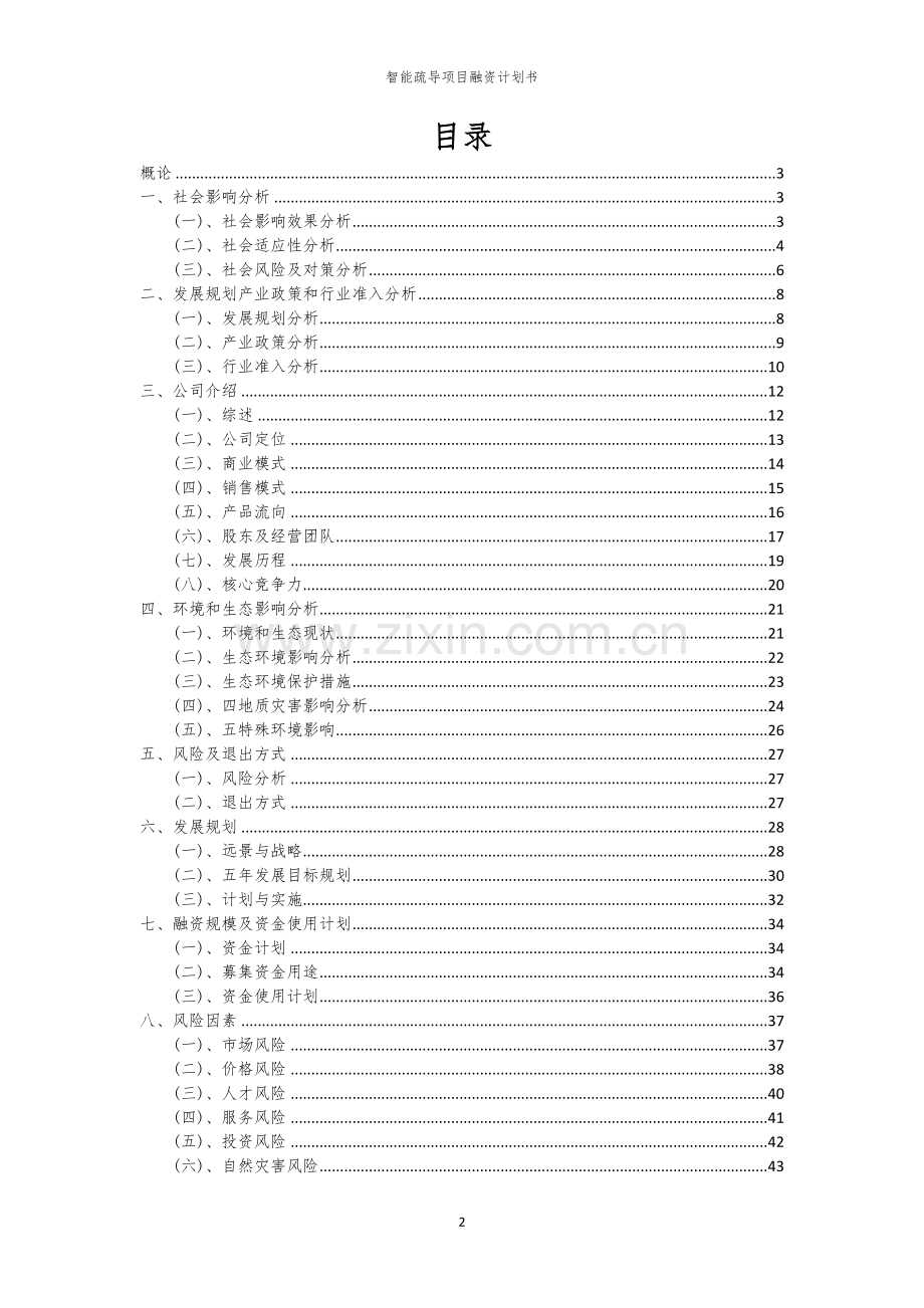 智能疏导项目融资计划书.docx_第2页