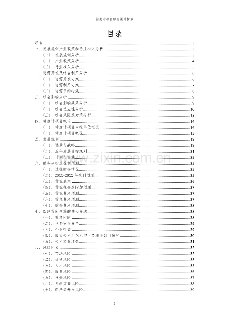 粘度计项目融资渠道探索.docx_第2页