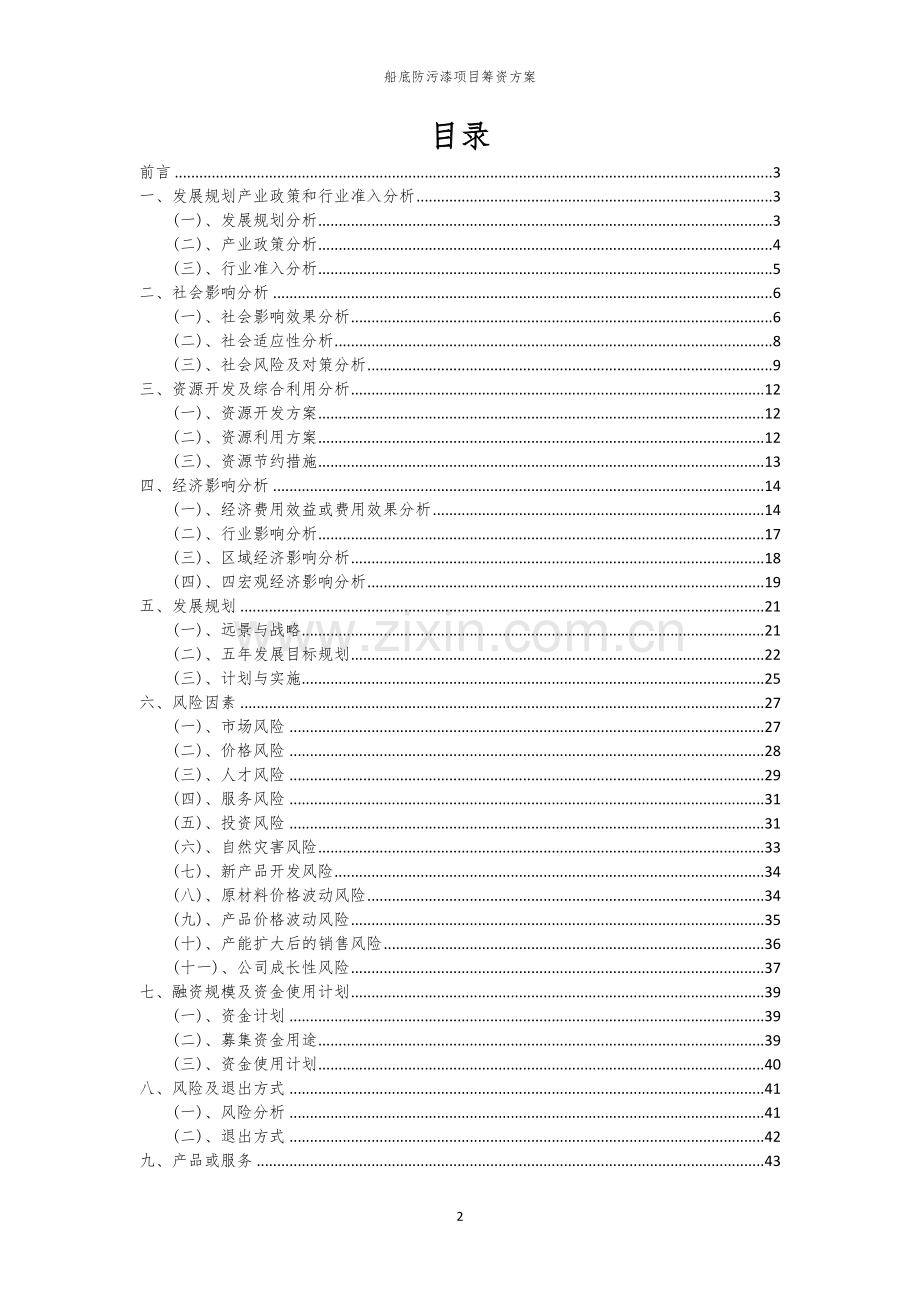 船底防污漆项目筹资方案.docx_第2页