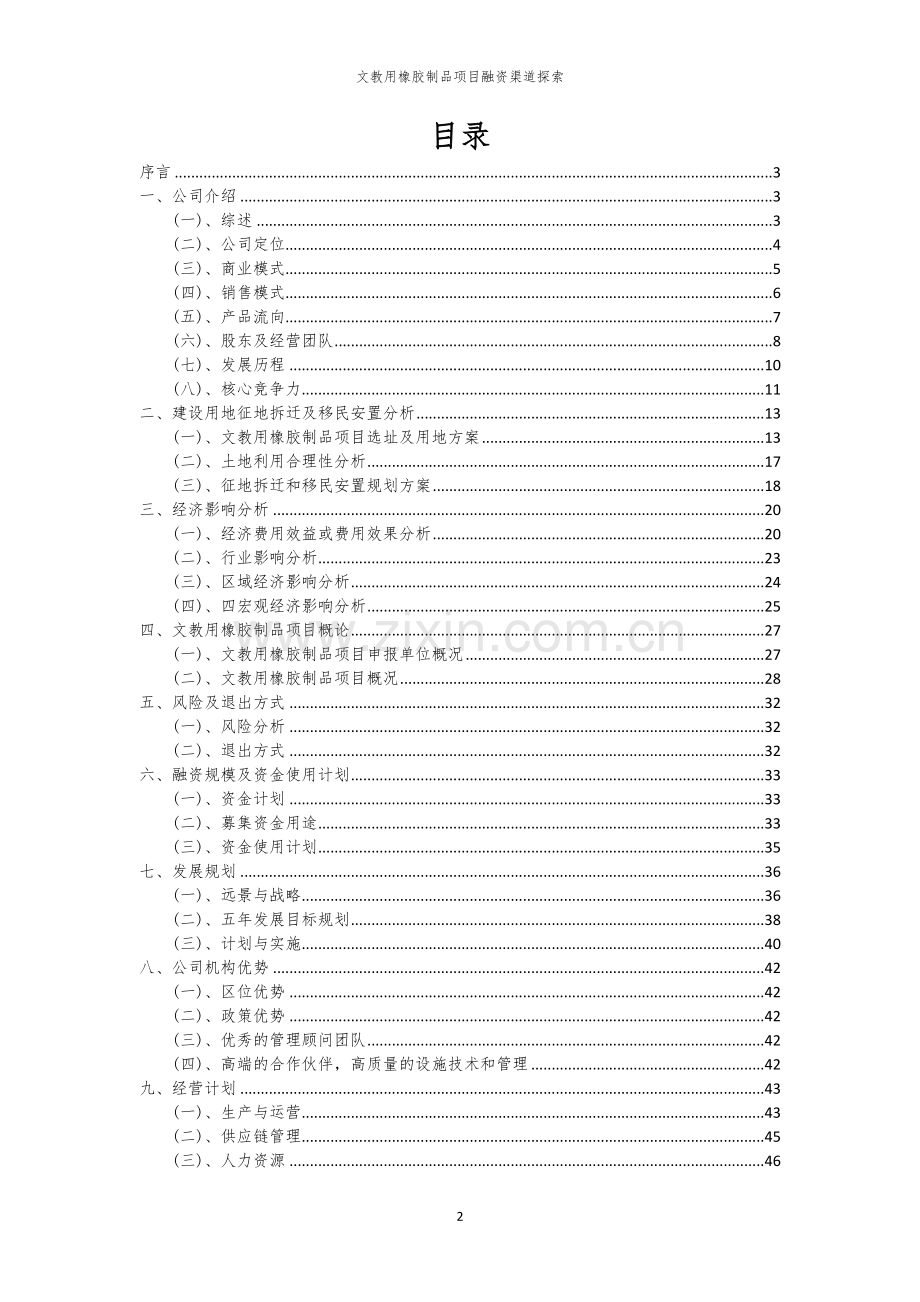 文教用橡胶制品项目融资渠道探索.docx_第2页