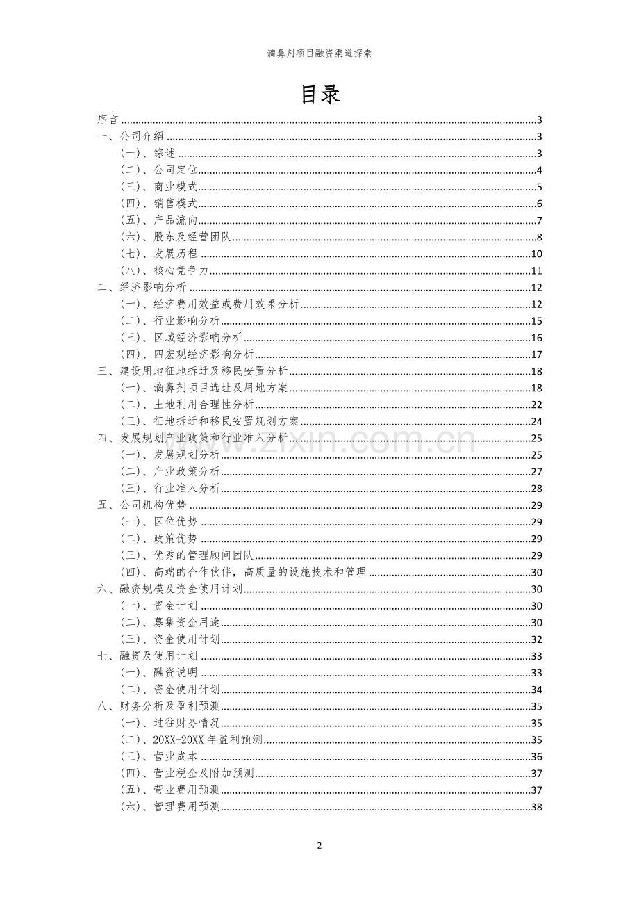 滴鼻剂项目融资渠道探索.docx_第2页