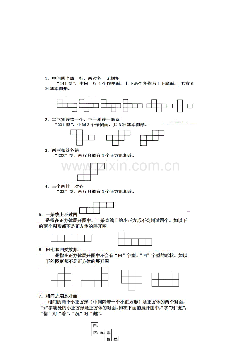 长方体和正方体基本知识.doc_第2页