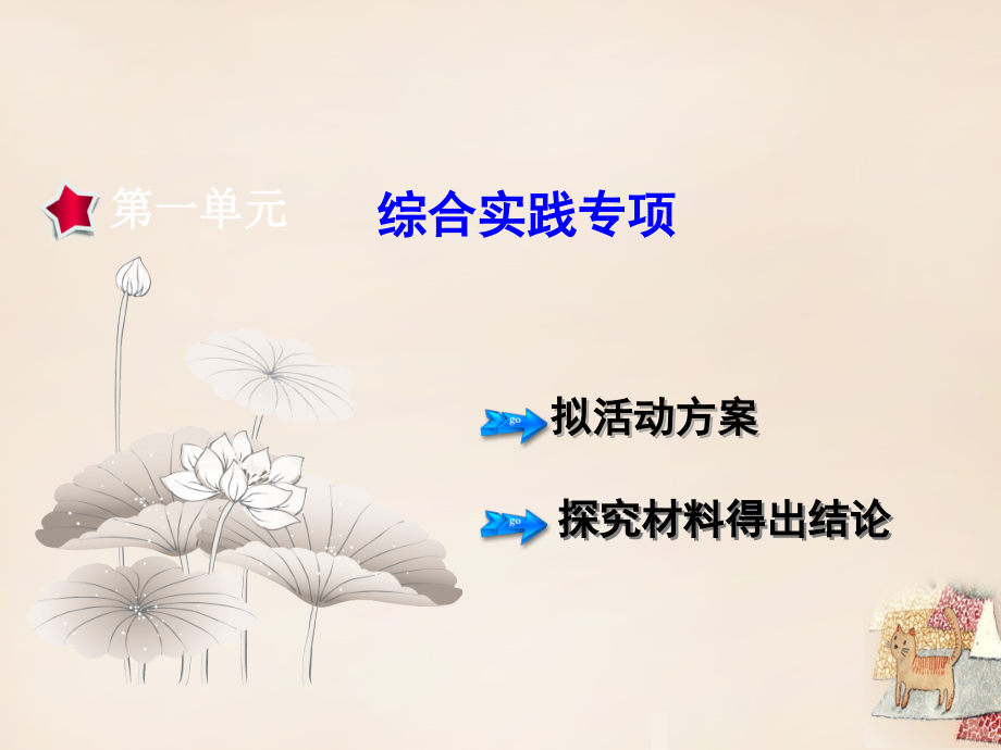 春九年级语文下册第一单元考点方法专项练课件新人教版.ppt_第1页