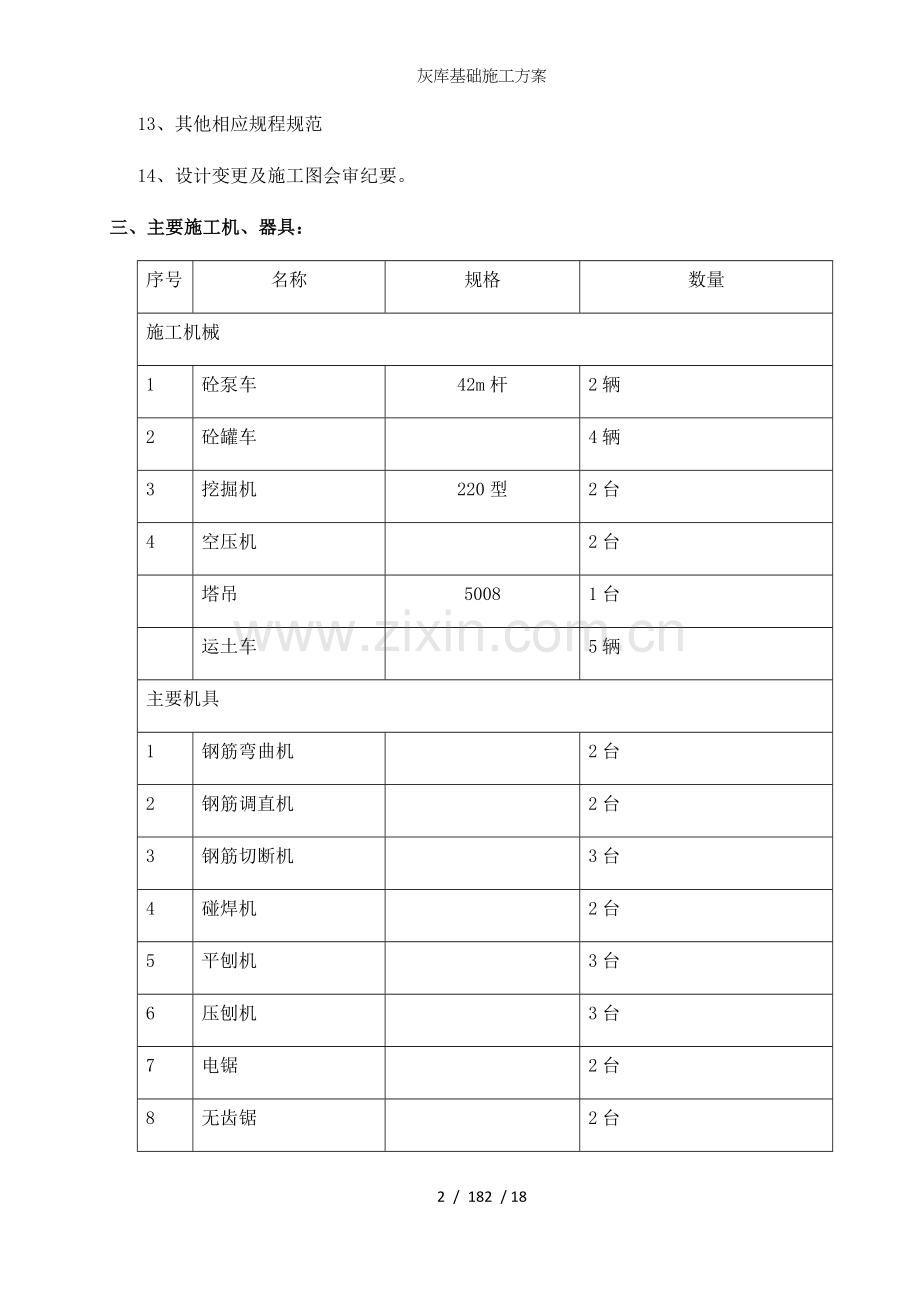 灰库基础施工方案.docx_第2页