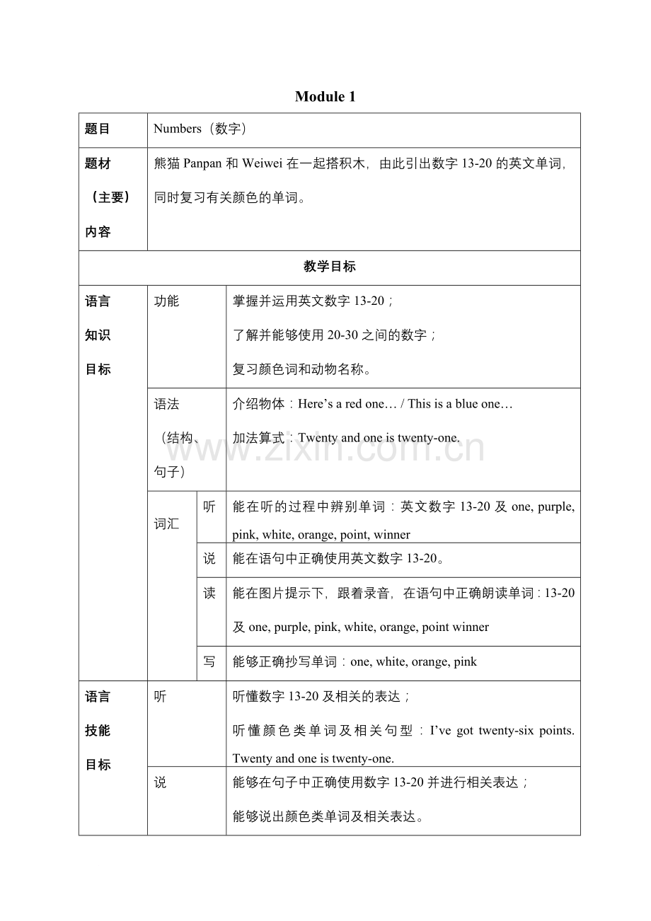 《英语》(新标准)(供三年级起始用)第三册教学目标.doc_第1页