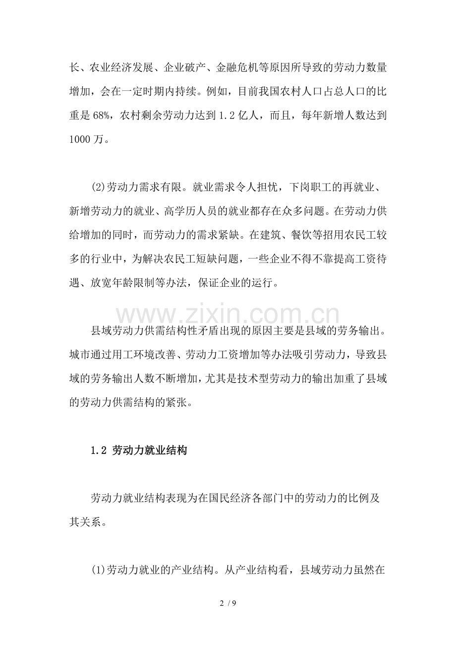 县域劳动力市场结构与路径创新.doc_第2页