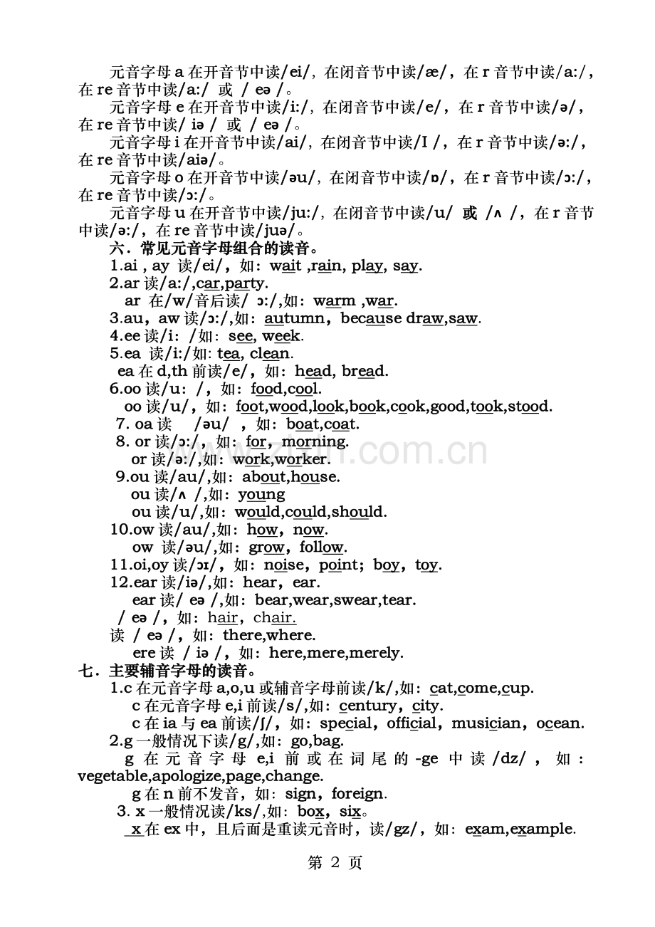 语音知识总结.doc_第2页