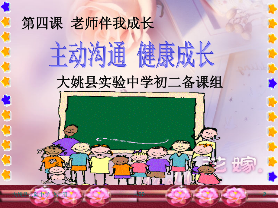 八年级上册第二单元第四课第二框主动沟通健康成长课件.ppt_第2页