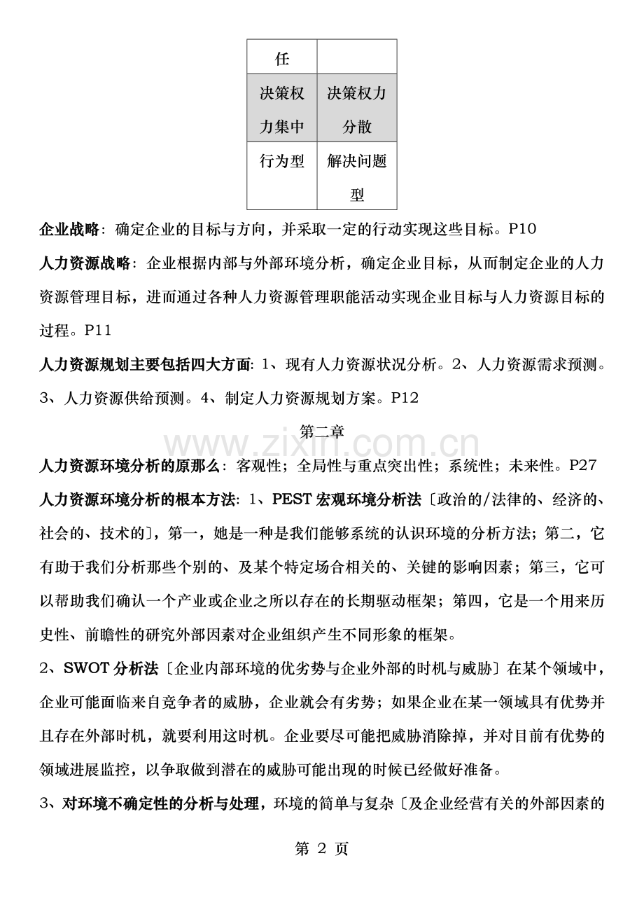人力资源战略与规划复习资料.doc_第2页
