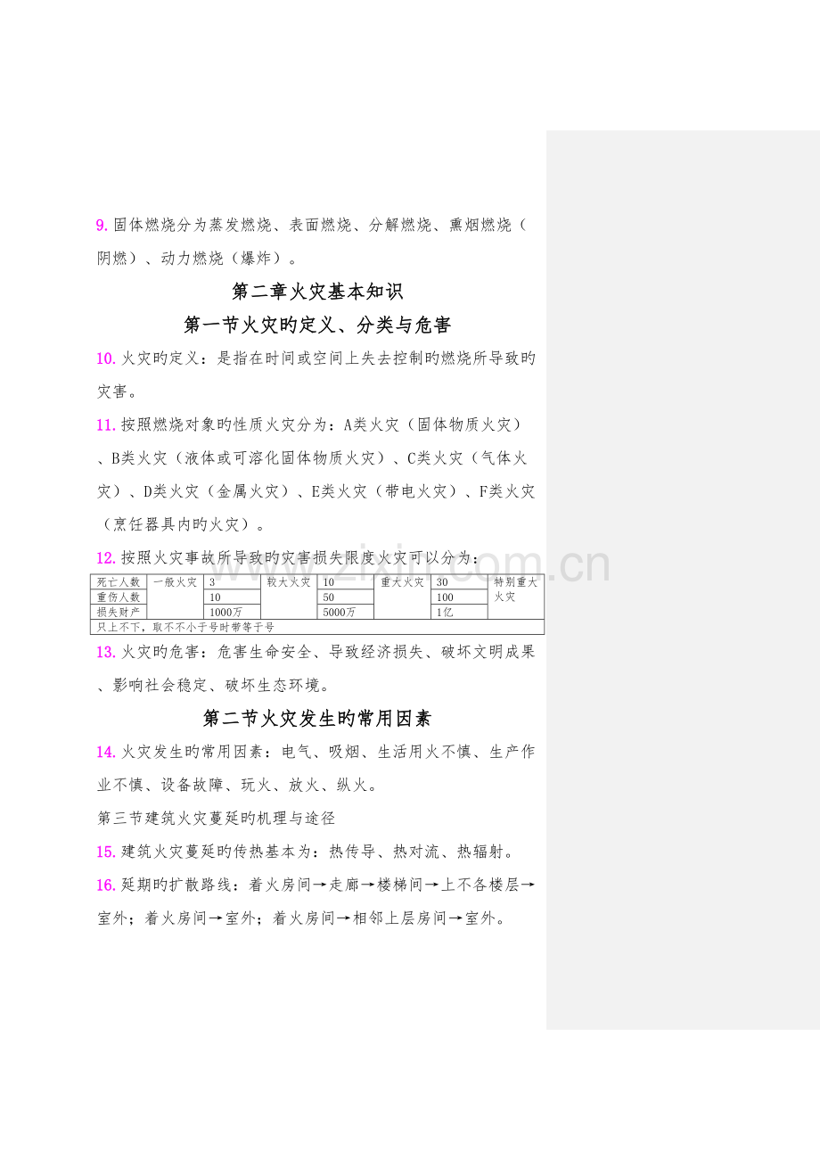 2022年一级消防工程师重点学习笔记.doc_第2页