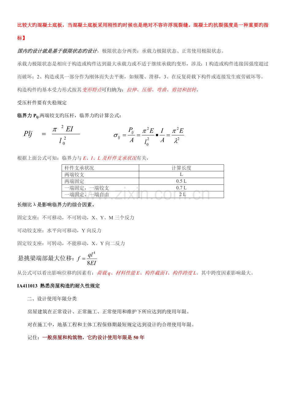 2022年一级建造师建筑工程管理与实务记忆要点.doc_第2页