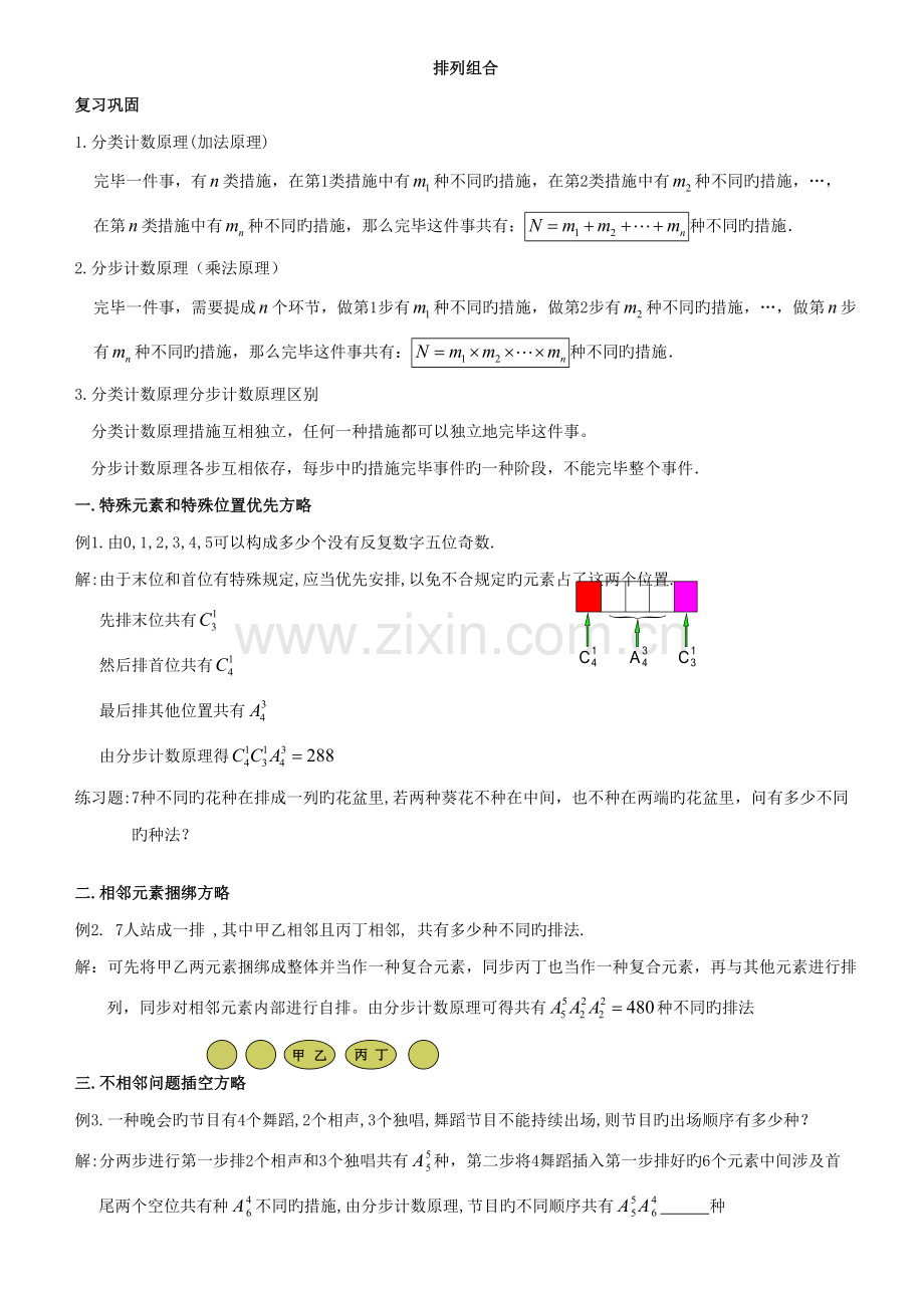 2022年高中数学排列组合知识点.doc_第1页