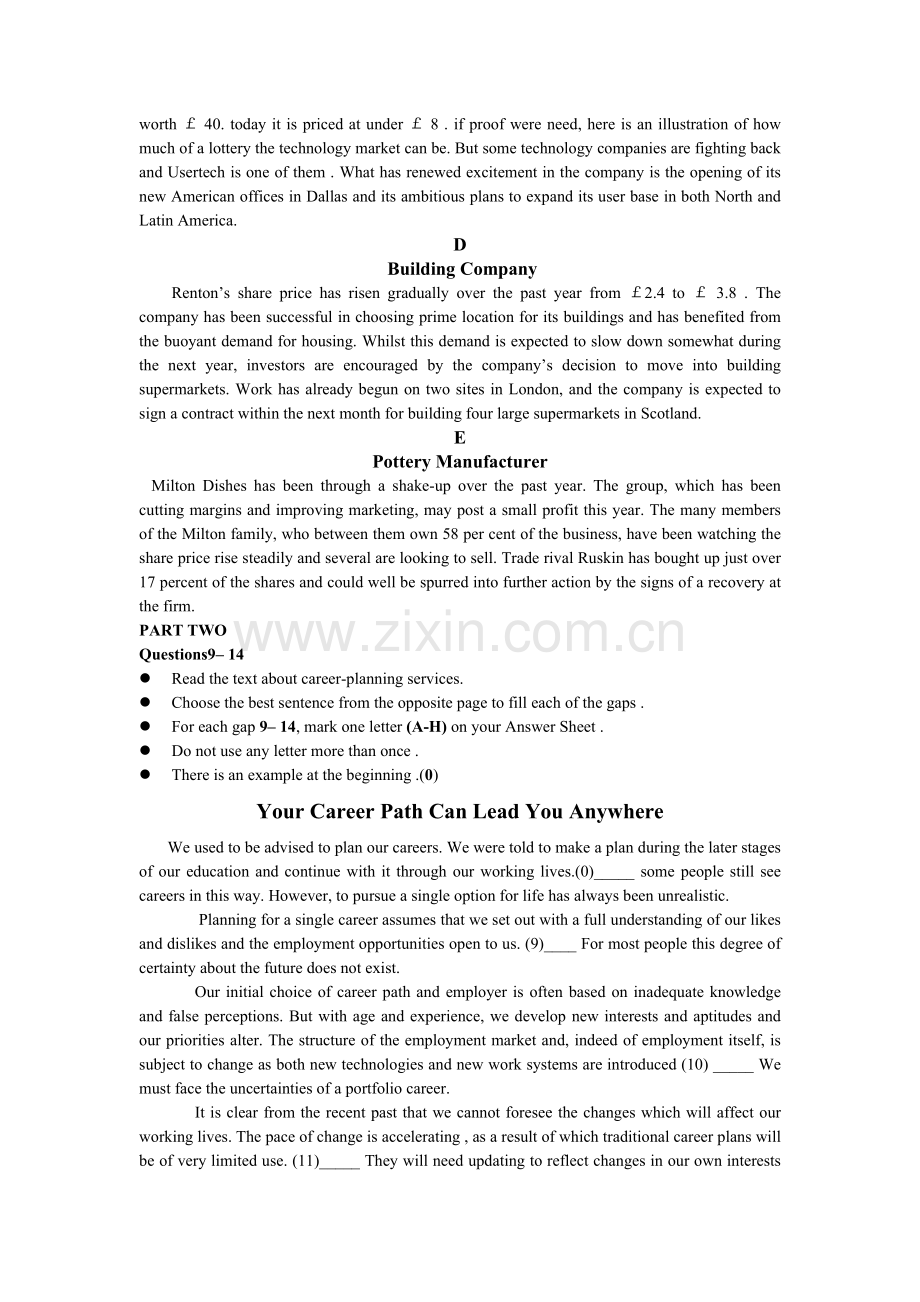 2022年BEC高级真题预测.doc_第2页