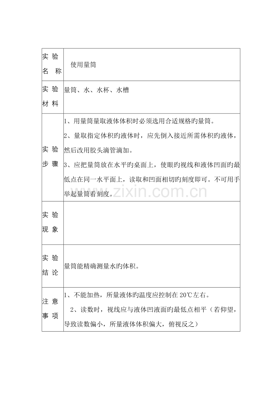 2022年湘教版三年级科学实验报告单.doc_第2页