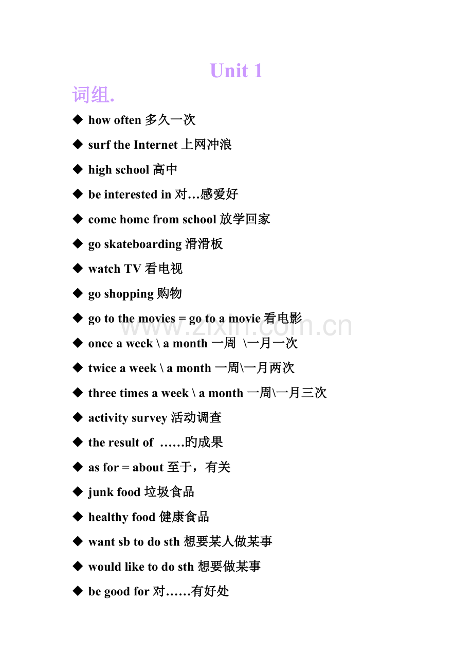 2022年英语初二上册期中期末复习知识点总结.doc_第1页
