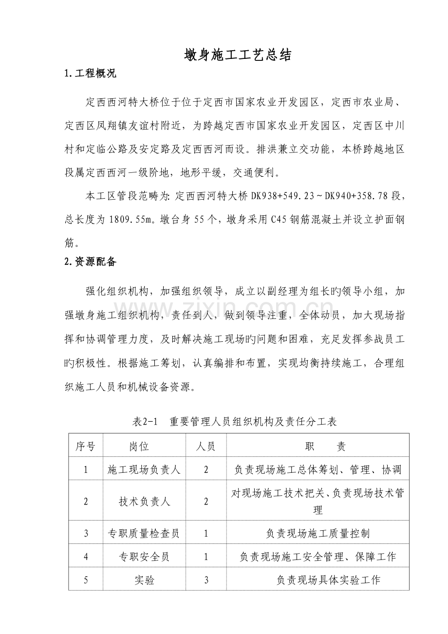 墩身综合施工标准工艺总结.doc_第1页