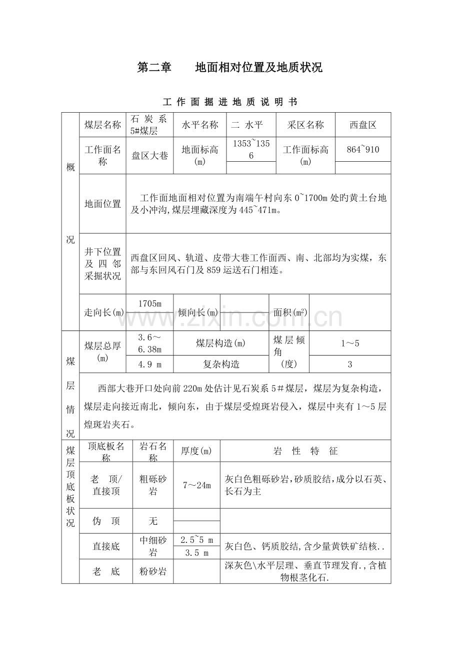 西胶带巷综合施工作业专题规程.doc_第2页
