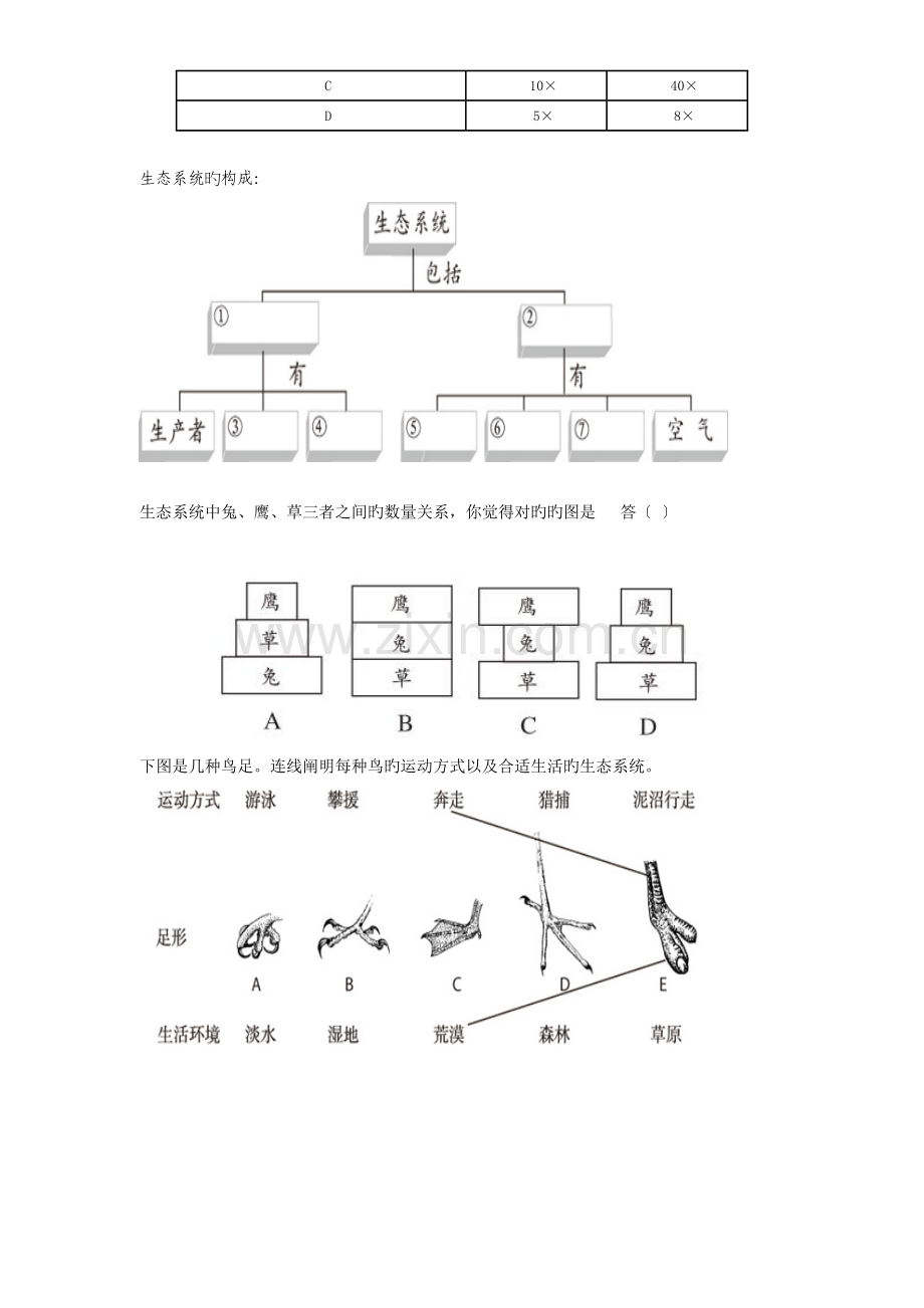 2022年七年级生物图文联系归纳.doc_第2页