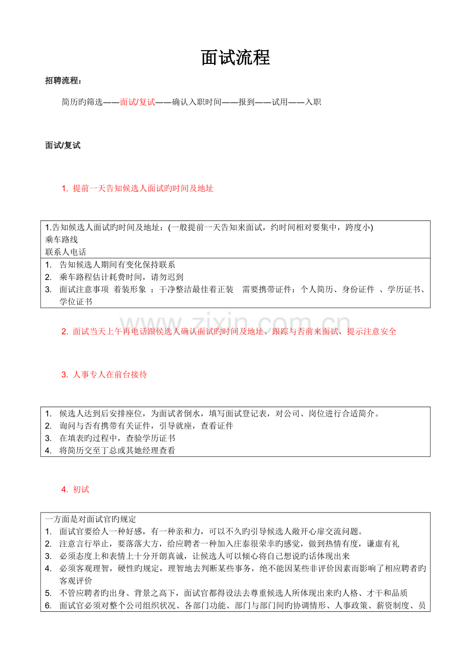 2022年公司面试流程.doc_第1页