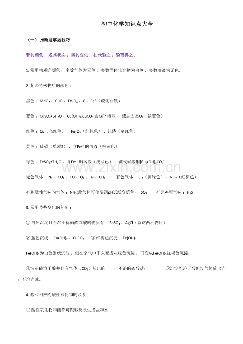 2022年中考化学知识点总结.docx_第1页