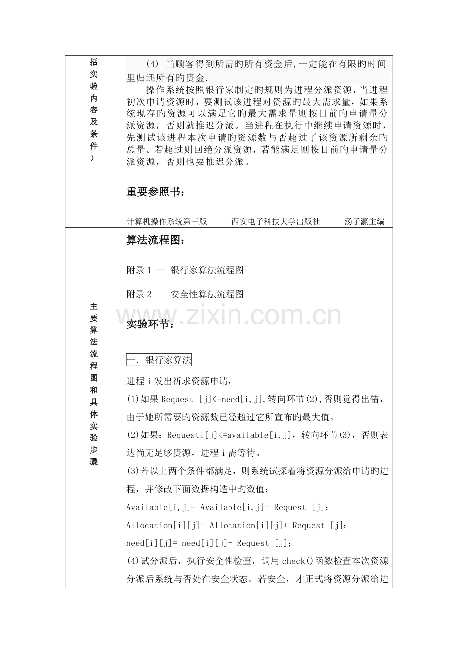 2022年操作系统实验报告C语言实现银行家算法.doc_第2页
