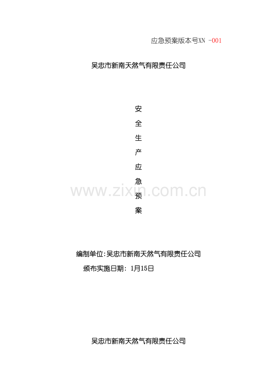 天然气公司安全生产应急预案.doc_第2页
