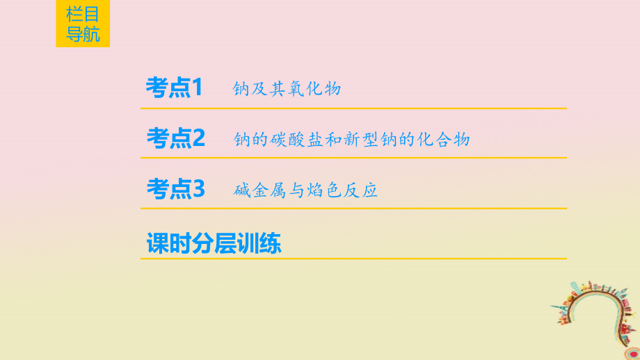 2019届全国通用高考化学一轮复习第3章金属及其化合物第1节钠及其化合物讲义.ppt_第2页