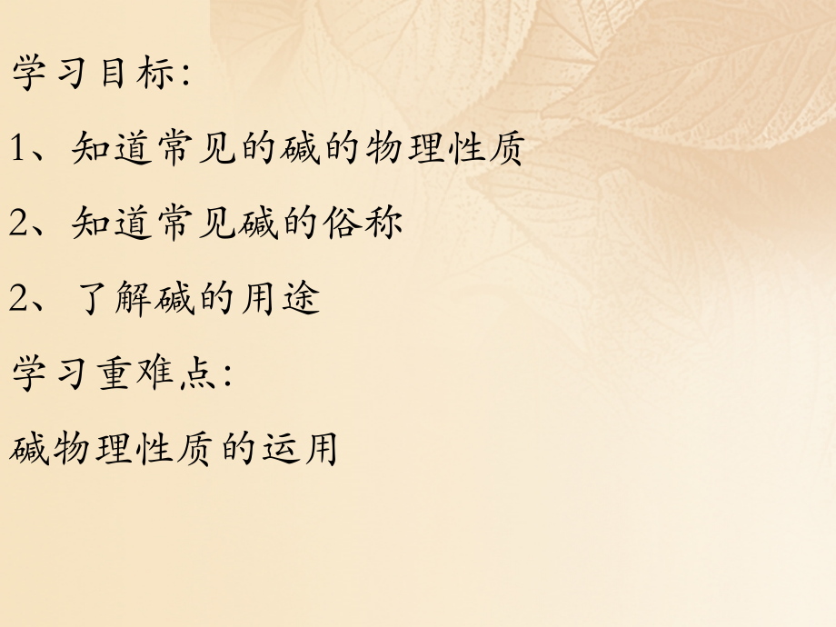 2019-2020学年九年级化学下册10.1常见的酸和碱4讲义新人教版.ppt_第2页