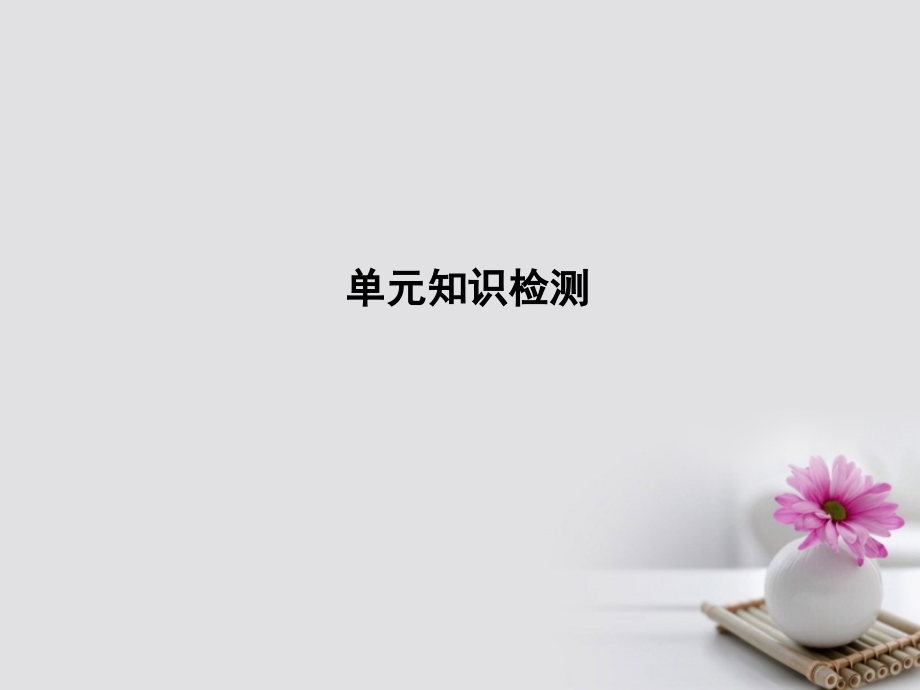 2019届高考英语大一轮复习-Module-3-Interpersonal-Relationships-Friendship单元知识检测讲义-外研版选修.ppt_第1页