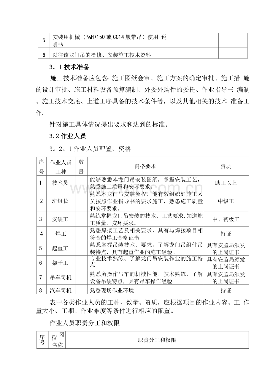 龙门式起重机安装作业指导书要点.docx_第2页