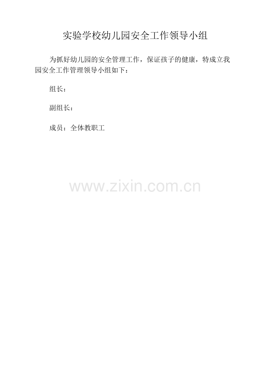 实验学校幼儿园安全队伍.docx_第2页