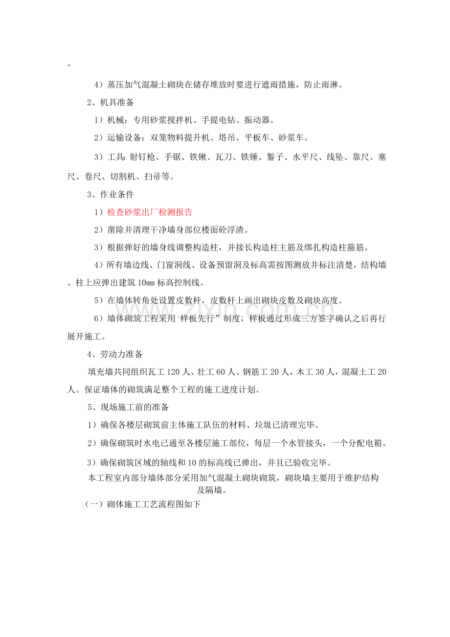 砌体工程施工方案和技术措施.docx_第2页