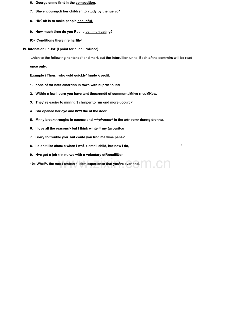 2021国家开放大学电大专科《英语语音》期末试题及答案.docx_第2页