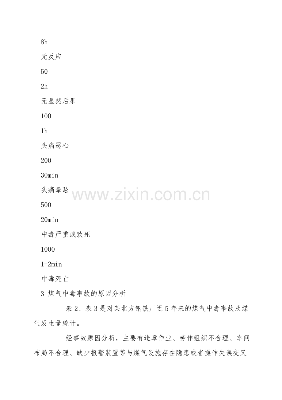 浅谈北方钢铁企业生产如何预防煤气事故的发生.doc_第2页