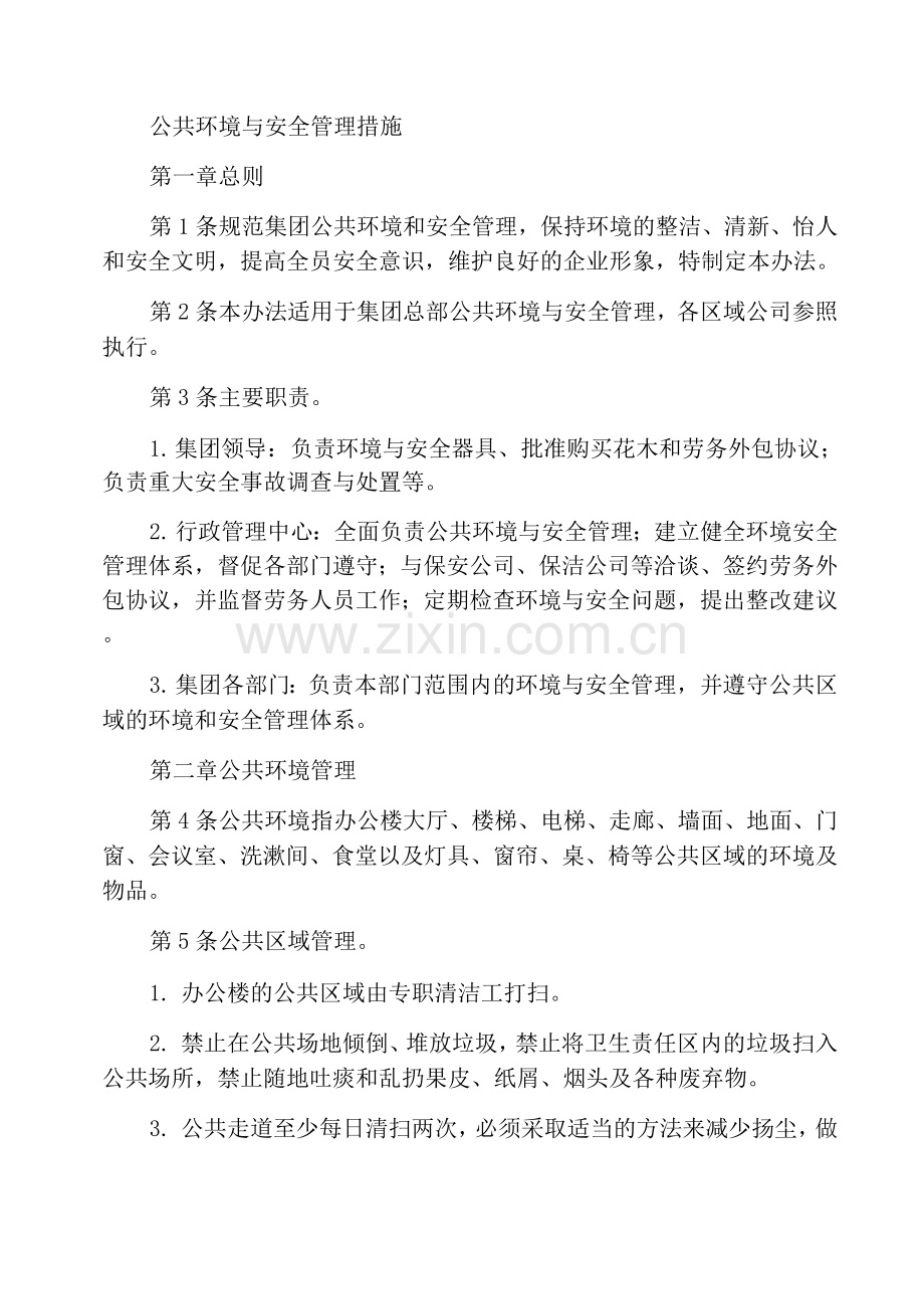 公共环境与安全管理办法.docx_第1页